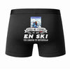 Caleçon Une légende Te Forma Ski - Dos - Humour Boxer Coton Motif Métier Idée Cadeau Anniversaire Noël Homme