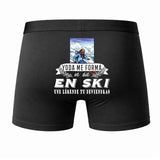Caleçon Une légende Te Forma Ski - Dos - Humour Boxer Coton Motif Métier Idée Cadeau Anniversaire Noël Homme