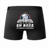 Caleçon Une légende Te Forma Boxe - Dos - Humour Boxer Coton Motif Métier Idée Cadeau Anniversaire Noël Homme