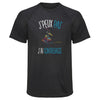 Maillot de Sport Homme Contrebasse Copie Jpeux Pas - T-Shirt Respirant Polyester Manches Courtes - Cadeau Sportif Anniversaire Noël Fête des Pères