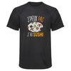 Maillot de Sport Homme Sushi Copie Jpeux Pas - T-Shirt Respirant Polyester Manches Courtes - Cadeau Sportif Anniversaire Noël Fête des Pères