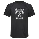 Maillot de Sport Homme Danse Sexagenaire Homme - T-Shirt Respirant Polyester Manches Courtes - Cadeau Sportif Anniversaire Noël Fête des Pères
