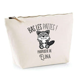 Trousse pochette de rangement maquillage Fête des Mères Mamie Famille Idée Cadeau anniversaire Noël Travail Boulot Métier Départ Retraite Collègue Femme