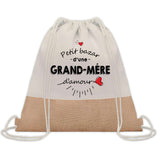 Sac Fête des Mères Mamie Maman Cadeau anniversaire Noël Travail Métier Départ Retraite Collègue Femme cabas shopping plage