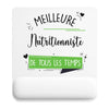 Tapis de souris ergonomique avec repose-poignet, accessoire bureau pour femme et homme, fête des pères, cadeau pas cher, idée cadeau fête des mères, secret santa, départ à la retraite, télétravail et gaming