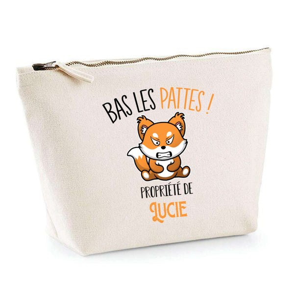 Trousse pochette de rangement maquillage Fête des Mères Mamie Famille Idée Cadeau anniversaire Noël Travail Boulot Métier Départ Retraite Collègue Femme