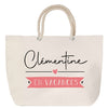 Sac Fête des Mères Mamie Famille Idée Cadeau anniversaire Noël Travail Boulot Métier Départ Retraite Collègue Femme cabas shopping plage
