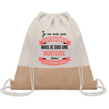 Sac Fête des Mères Mamie Maman Cadeau anniversaire Noël Travail Métier Départ Retraite Collègue Femme cabas shopping plage