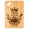 Planche bambou gravée personnalisée homme idée cadeau Fête des Pères apéro 30×20 prénom cuisine plateau fromage anniversaire noel papa papi 
