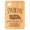 Planche bambou gravée personnalisée femme homme idée cadeau Fête des Mères Fête des Pères apéro papa maman prénom cuisine plateau fromage