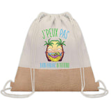 Sac Fête des Mères Mamie Cadeau anniversaire Noël Travail Métier Départ Retraite Collègue Femme Homme Fête des Pères Papa Maman Papi cabas shopping plage