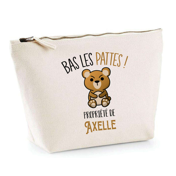 Trousse pochette de rangement maquillage Fête des Mères Mamie Famille Idée Cadeau anniversaire Noël Travail Boulot Métier Départ Retraite Collègue Femme