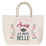 Sac Fête des Mères Mamie Famille Idée Cadeau anniversaire Noël Travail Boulot Métier Départ Retraite Collègue Femme cabas shopping plage
