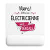 Tapis de souris ergonomique avec repose-poignet, accessoire bureau pour femme et homme, fête des pères, cadeau pas cher, idée cadeau fête des mères, secret santa, départ à la retraite, télétravail et gaming