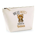 Trousse pochette de rangement maquillage Fête des Mères Mamie Famille Idée Cadeau anniversaire Noël Travail Boulot Métier Départ Retraite Collègue Femme