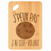 Planche bambou gravée personnalisée femme homme idée cadeau Fête des Mères Fête des Pères apéro papa maman prénom cuisine plateau fromage