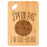 Planche bambou gravée personnalisée femme homme idée cadeau Fête des Mères Fête des Pères apéro papa maman prénom cuisine plateau fromage