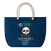 Sac de plage Bleu anse corde Bru Pas Touche Panda Femme