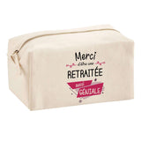 Sac Fête des Mères Mamie Famille Idée Cadeau anniversaire Noël Travail Boulot Métier Départ Retraite Collègue Femme cabas shopping plage