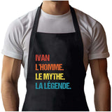 Cadeau Cuisinier cuisinière mère maman papa père mamie papi Vêtement Blouse de protection Barbecue Jardinage Tablier de Travail Tâches ménagères 
