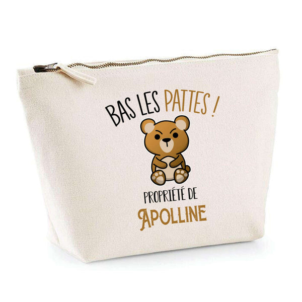 Trousse pochette de rangement maquillage Fête des Mères Mamie Famille Idée Cadeau anniversaire Noël Travail Boulot Métier Départ Retraite Collègue Femme