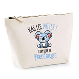 Trousse pochette de rangement maquillage Fête des Mères Mamie Famille Idée Cadeau anniversaire Noël Travail Boulot Métier Départ Retraite Collègue Femme