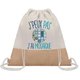 Sac Fête des Mères Mamie Cadeau anniversaire Noël Travail Métier Départ Retraite Collègue Femme Homme Fête des Pères Papa Maman Papi cabas shopping plage