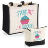Cabas homme ou femme sac plage ou shopping tote bag pochette trousse Idée cadeau original pour anniversaire Noël travail départ retraite collègue famille fete des mères fetes des pères papa maman mamie papi
