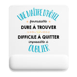 Tapis de souris ergonomique avec repose-poignet, accessoire bureau pour femme et homme, fête des pères, cadeau pas cher, idée cadeau fête des mères, secret santa, départ à la retraite, télétravail et gaming