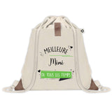 Sac à dos avec pochette Meilleure Mémé de tous les temps