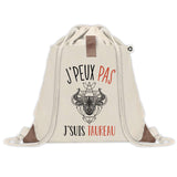 Sac à dos avec pochette J'peux pas Signe Taureau