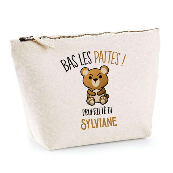 Trousse pochette de rangement maquillage Fête des Mères Mamie Famille Idée Cadeau anniversaire Noël Travail Boulot Métier Départ Retraite Collègue Femme