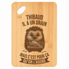Planche bambou gravée personnalisée homme idée cadeau Fête des Pères apéro 30×20 prénom cuisine plateau fromage anniversaire noel papa papi 