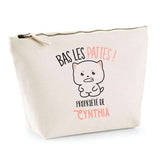 Trousse pochette de rangement maquillage Fête des Mères Mamie Famille Idée Cadeau anniversaire Noël Travail Boulot Métier Départ Retraite Collègue Femme