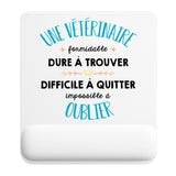 Tapis de souris ergonomique avec repose-poignet, accessoire bureau pour femme et homme, fête des pères, cadeau pas cher, idée cadeau fête des mères, secret santa, départ à la retraite, télétravail et gaming