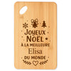Planche à découper cadeau Noël famille amis papa maman mamie papi, idée cadeau apéro et cuisine, Secret Santa