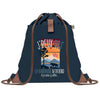 sac a dos bleu coton recycle avec pochette idee cadeau originale pour collegue ami prof ou membre de la famille cadeau mixte noel anniversaire secret santa ou depart au travail sac leger pratique et ecologique design breton moderne
