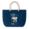 Sac de plage Bleu anse corde J'peux Pas Corse