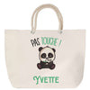 Sac Fête des Mères Mamie Famille Idée Cadeau anniversaire Noël Travail Boulot Métier Départ Retraite Collègue Femme cabas shopping plage