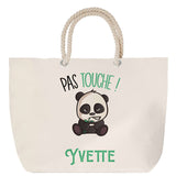 Sac Fête des Mères Mamie Famille Idée Cadeau anniversaire Noël Travail Boulot Métier Départ Retraite Collègue Femme cabas shopping plage