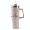 Mug isotherme Joyeux noël Marie-Christine cerf Beige