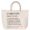 Sac Fête des Mères Mamie Famille Idée Cadeau anniversaire Noël Travail Boulot Métier Départ Retraite Collègue Femme cabas shopping plage
