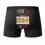 Caleçon J'peux Pas J'Ai Tarot - Humour Boxer Coton Idée Cadeau