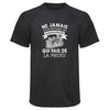 Maillot de Sport Homme Photo Copie Quinquagenaire Homme - T-Shirt Respirant Polyester Manches Courtes - Cadeau Sportif Anniversaire Noël Fête des Pères