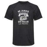 Maillot de Sport Homme Photo Octogenaire Homme - T-Shirt Respirant Polyester Manches Courtes - Cadeau Sportif Anniversaire Noël Fête des Pères