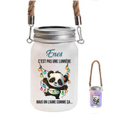 Lanterne Enes Panda Lumière | Lampe Jardin Idée Décoration Cadeau