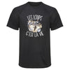 Maillot de Sport Homme Loup Cest la Vie - T-Shirt Respirant Polyester Manches Courtes - Cadeau Sportif Anniversaire Noël Fête des Pères