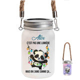 Lanterne Alix Panda Lumière | Lampe Jardin Idée Décoration Cadeau