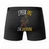 Caleçon J'peux Pas J'Ai Saxophone - Humour Boxer Coton Idée Cadeau