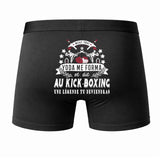 Caleçon Une légende Te Forma Kick-Boxing - Dos - Humour Boxer Coton Motif Métier Idée Cadeau Anniversaire Noël Homme